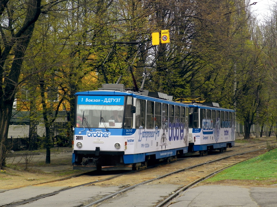 Dnipro, Tatra-Yug T6B5 č. 3011 Dnipro, Tatra-Yug T6B5 č. 3011