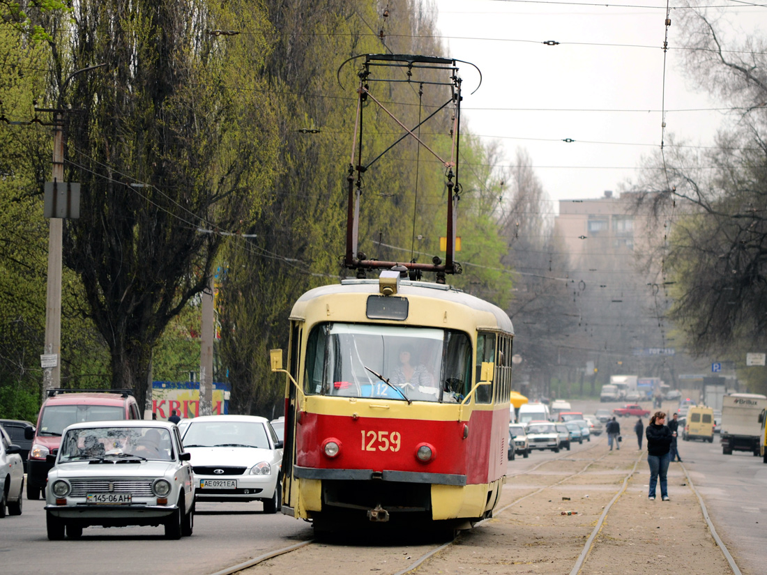 Днепр, Tatra T3SU № 1259