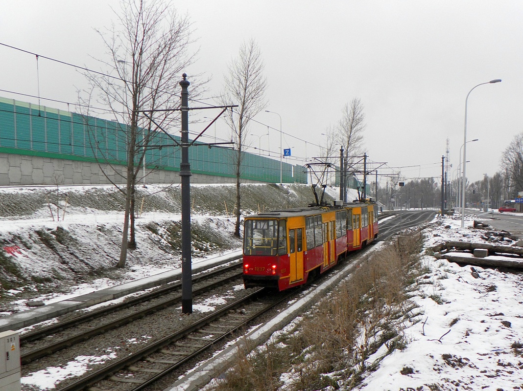 Варшава, Konstal 105Na № 1237