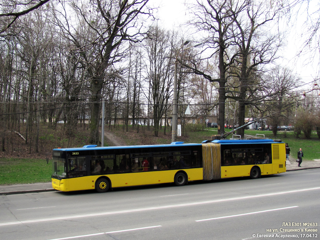 Киев, ЛАЗ E301D1 № 2633