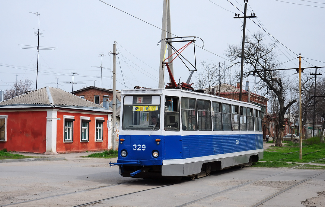 Таганрог, 71-605 (КТМ-5М3) № 329