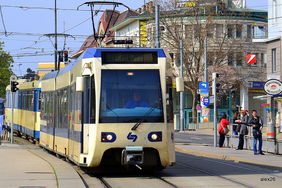 Вена, Bombardier 400 № 404; Вена — Интерурбан Wiener Lokalbahnen