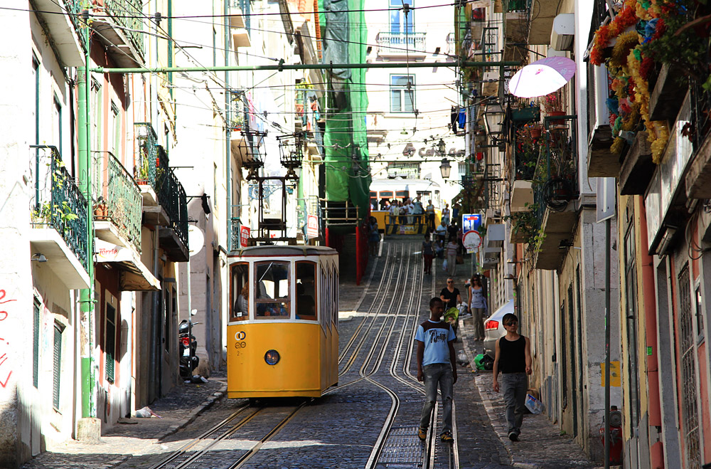 Aglomeracija Lizbone, Funicular* č. 2; Aglomeracija Lizbone — Ascensor da Bica