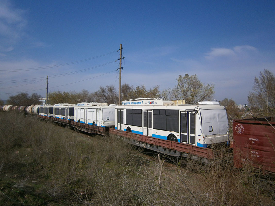 Энгельс — Новые и опытные троллейбусы ЗАО "Тролза"; Севастополь — Разные фотографии