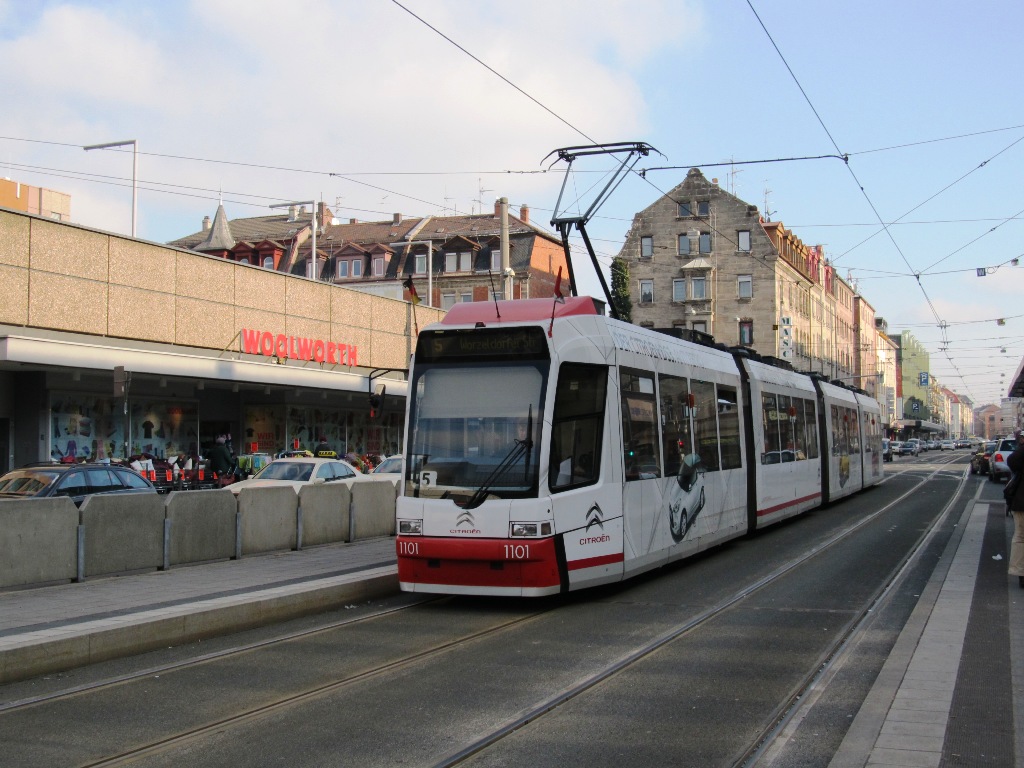 Нюрнберг, Adtranz GT8N2 № 1101