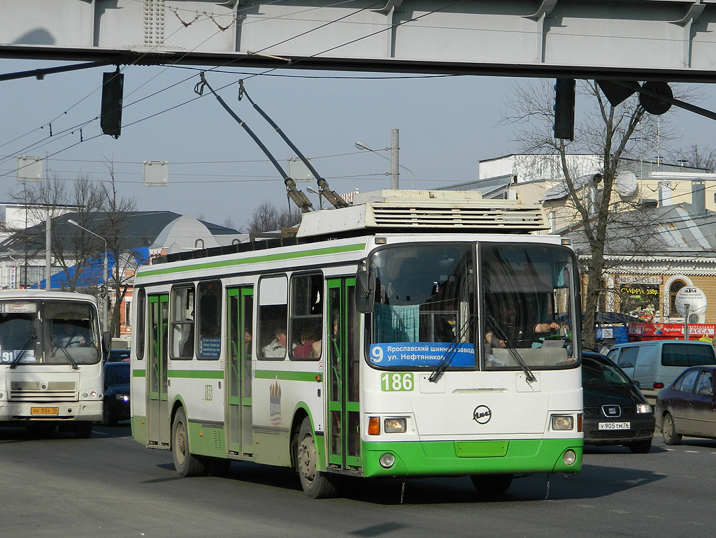 Ярославль, ЛиАЗ-5280 (ВЗТМ) № 186