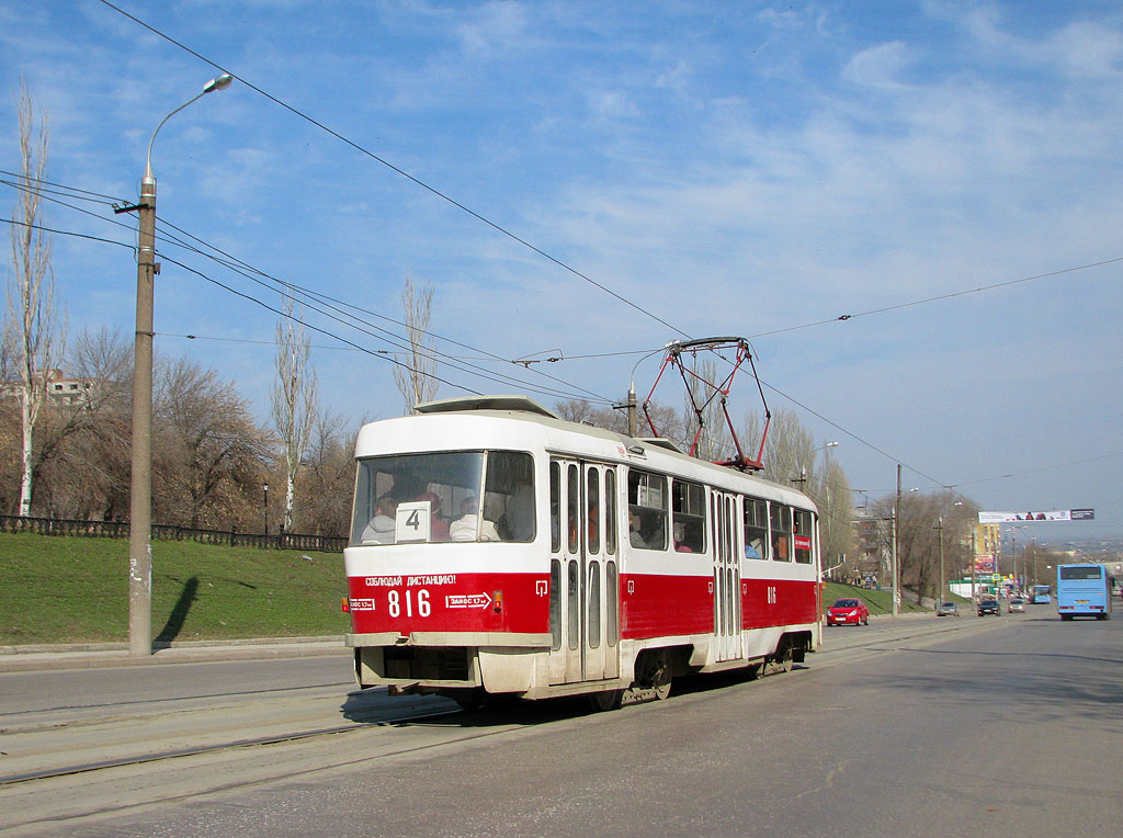 Самара, Tatra T3SU № 816