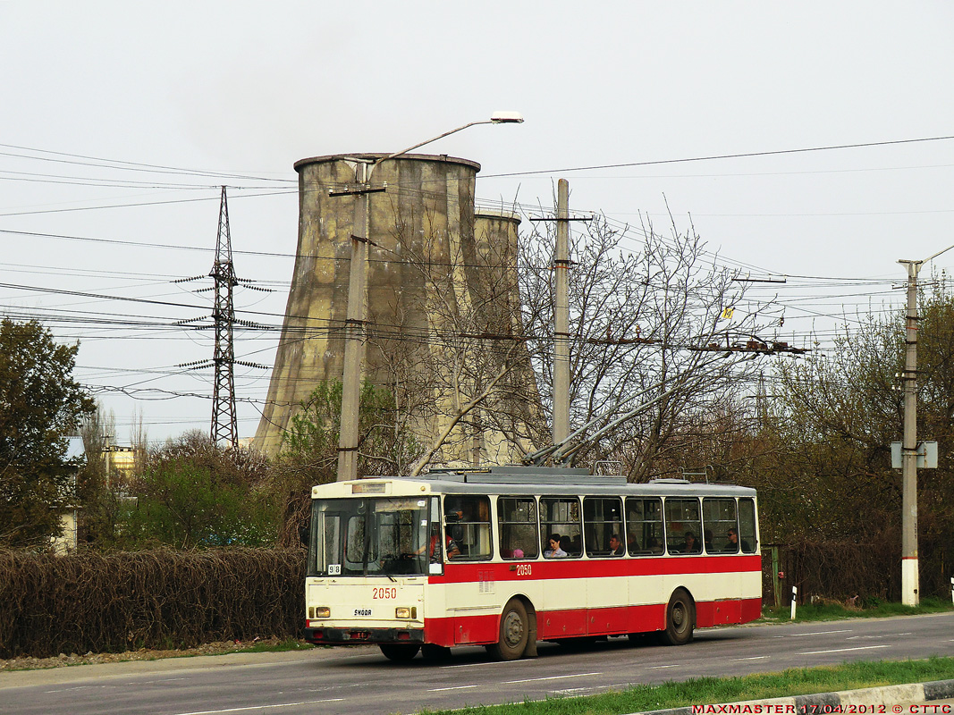 Крымский троллейбус, Škoda 14Tr02/6 № 2050