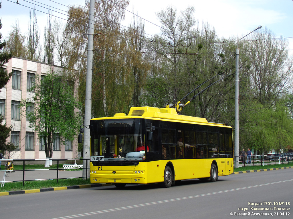 Poltava, Bogdan T70110 — 118 Poltava, Bogdan T70110 — 118
