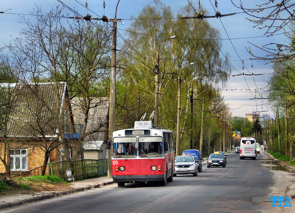 Луцк, ЗиУ-682В № 105