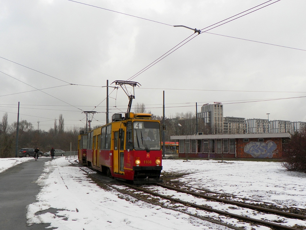 Варшава, Konstal 105Na № 1108