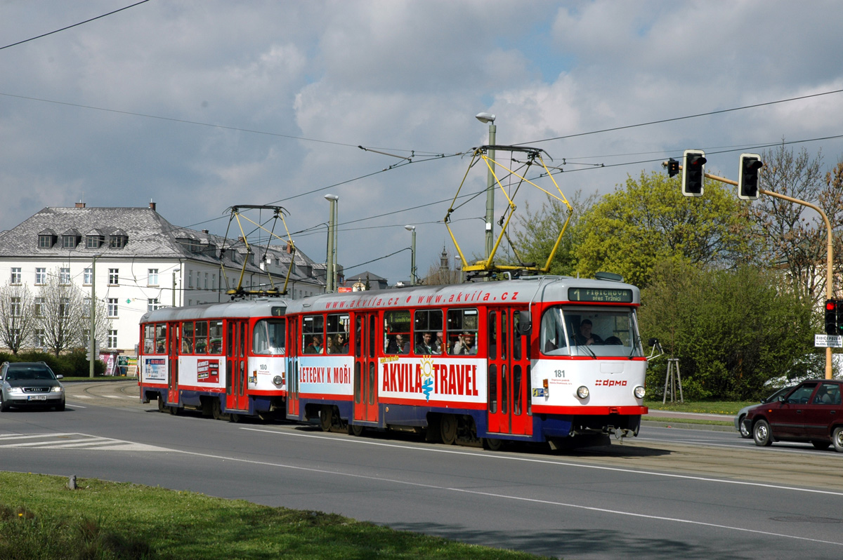 Olomouc, Tatra T3R.P № 181