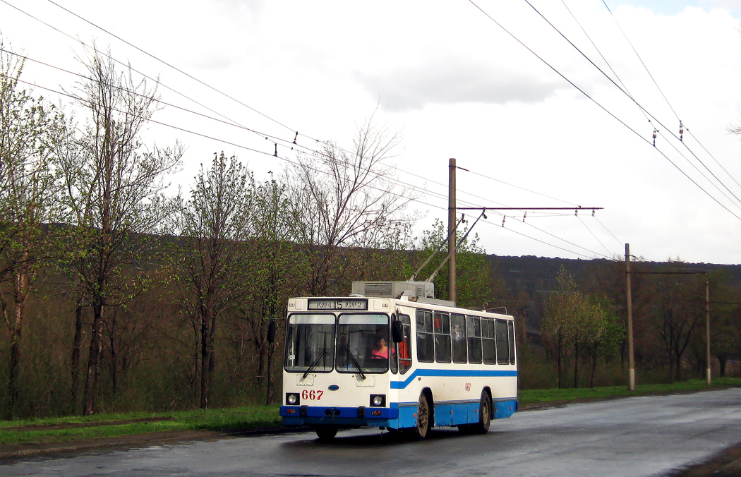Krywyj Rih, YMZ Т2 mod. 7 Nr. 667