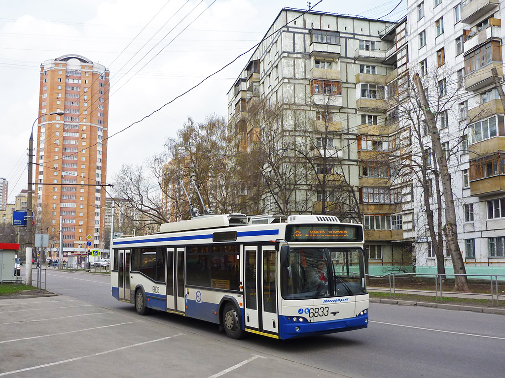 Москва, СВАРЗ-МАЗ-6235.00 № 6833