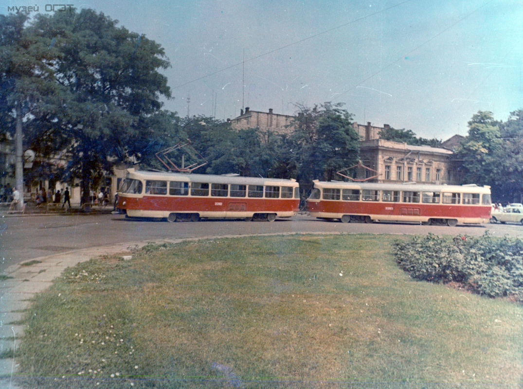 Одесса, Tatra T3SU № 3282; Одесса, Tatra T3SU № 3283