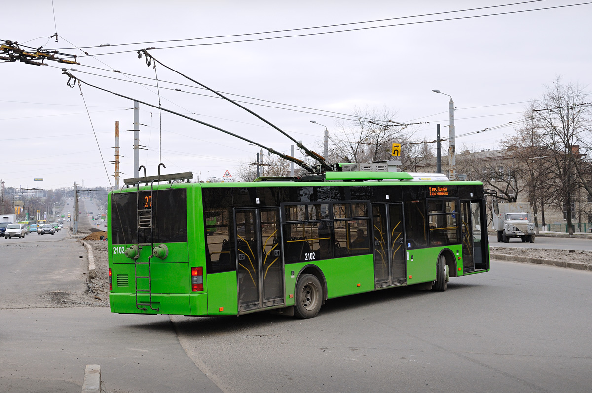 Kharkiv, LAZ E183A1 # 2102