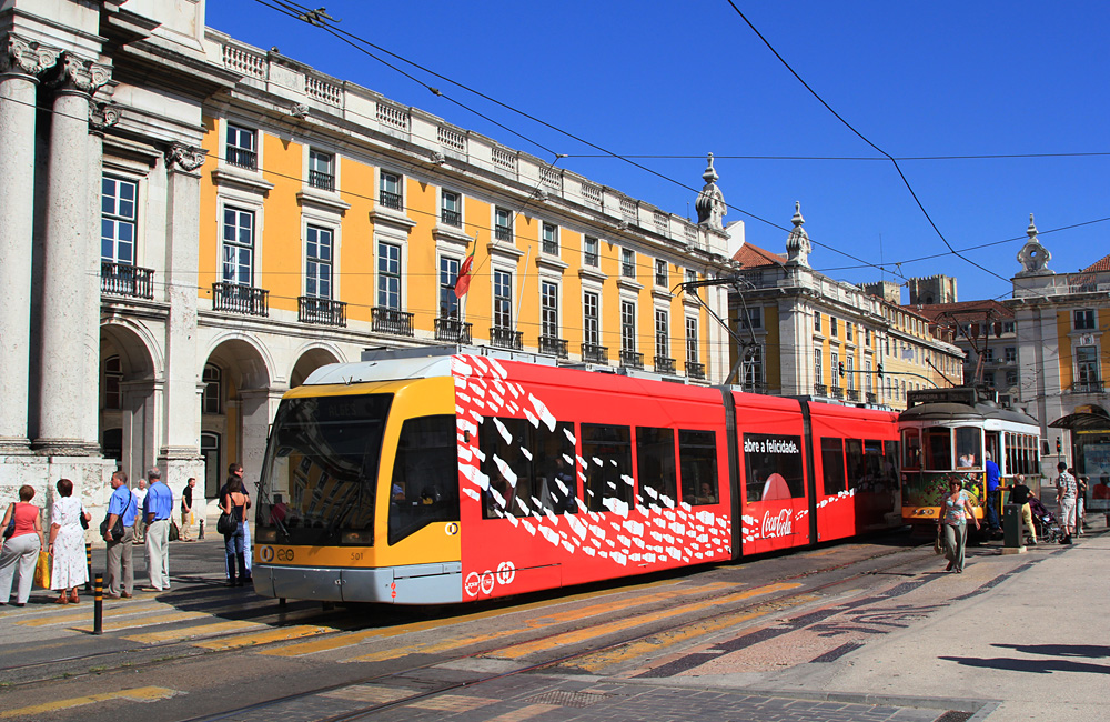 Лиссабон, Siemens/CAF Lisboa № 501 Лиссабон, Siemens/CAF Lisboa № 501