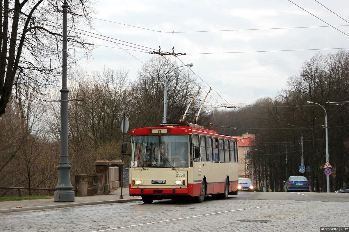 Вильнюс, Škoda 14Tr89/6 № 2559