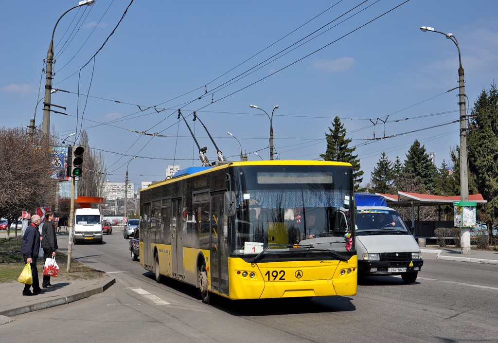 Кременчуг, ЛАЗ E183D1 № 192