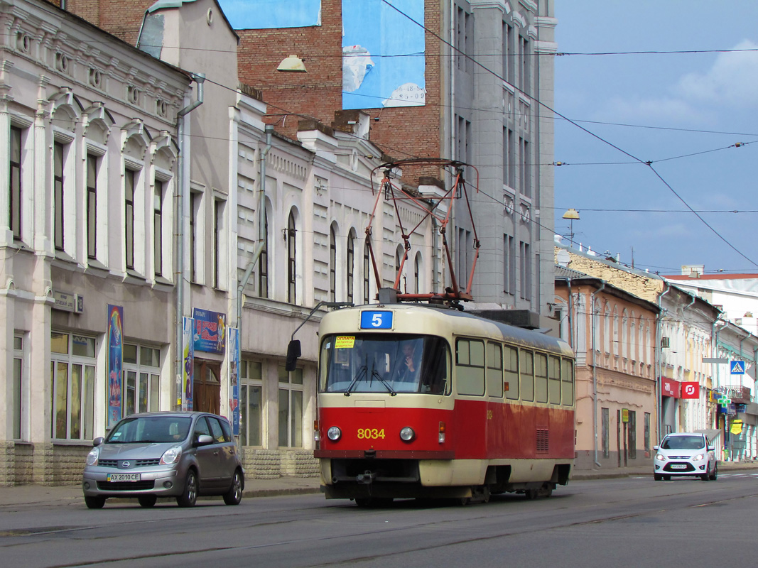 Харьков, Tatra T3M № 8034