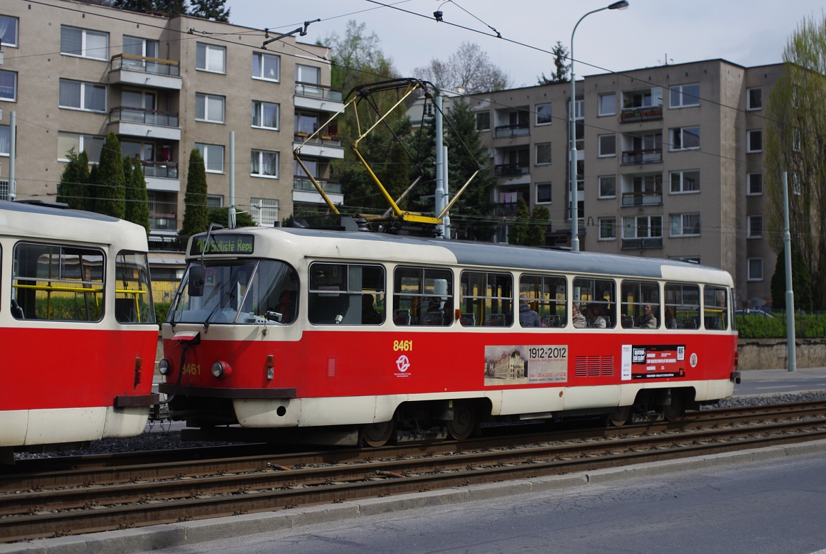 Прага, Tatra T3R.P № 8461