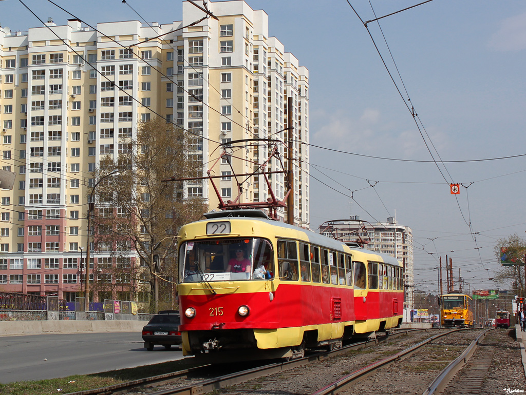 Екатеринбург, Tatra T3SU № 215 Екатеринбург, Tatra T3SU № 215