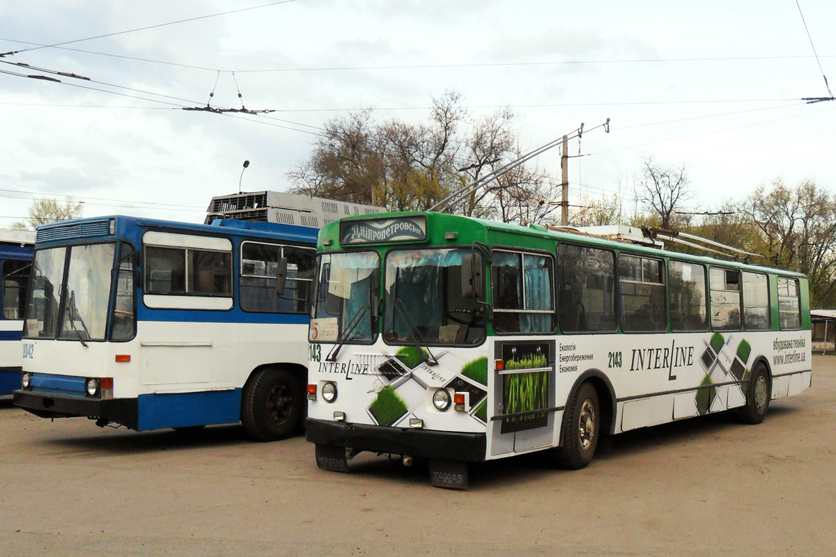 Dnipro, ZiU-682G-016 (018) Nr. 2143
