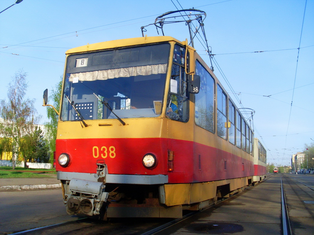 Киев, Tatra T6B5SU № 038