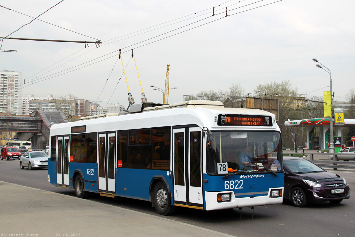 Москва, БКМ 321 № 6822