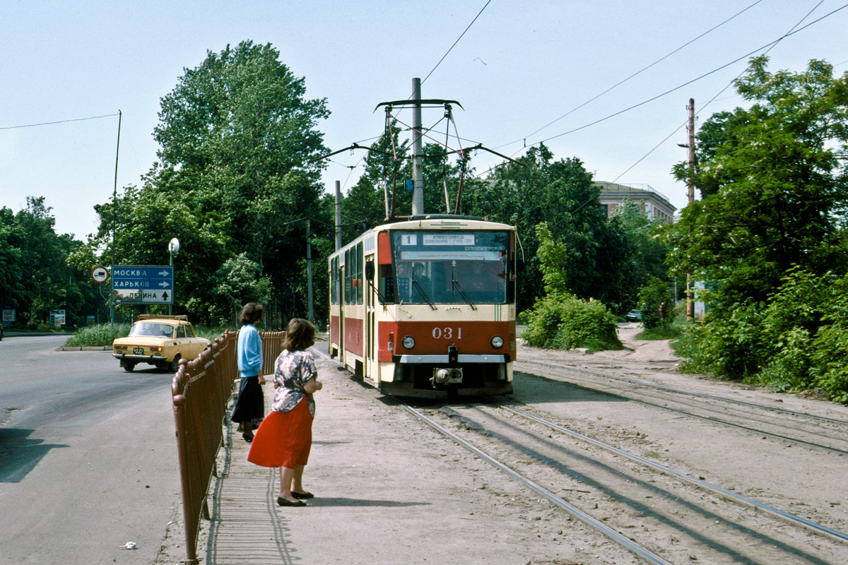 Kursk, Tatra T6B5SU Br. 031; Kursk — Historical Photos; Kursk — Kursk Electric Transit Museum