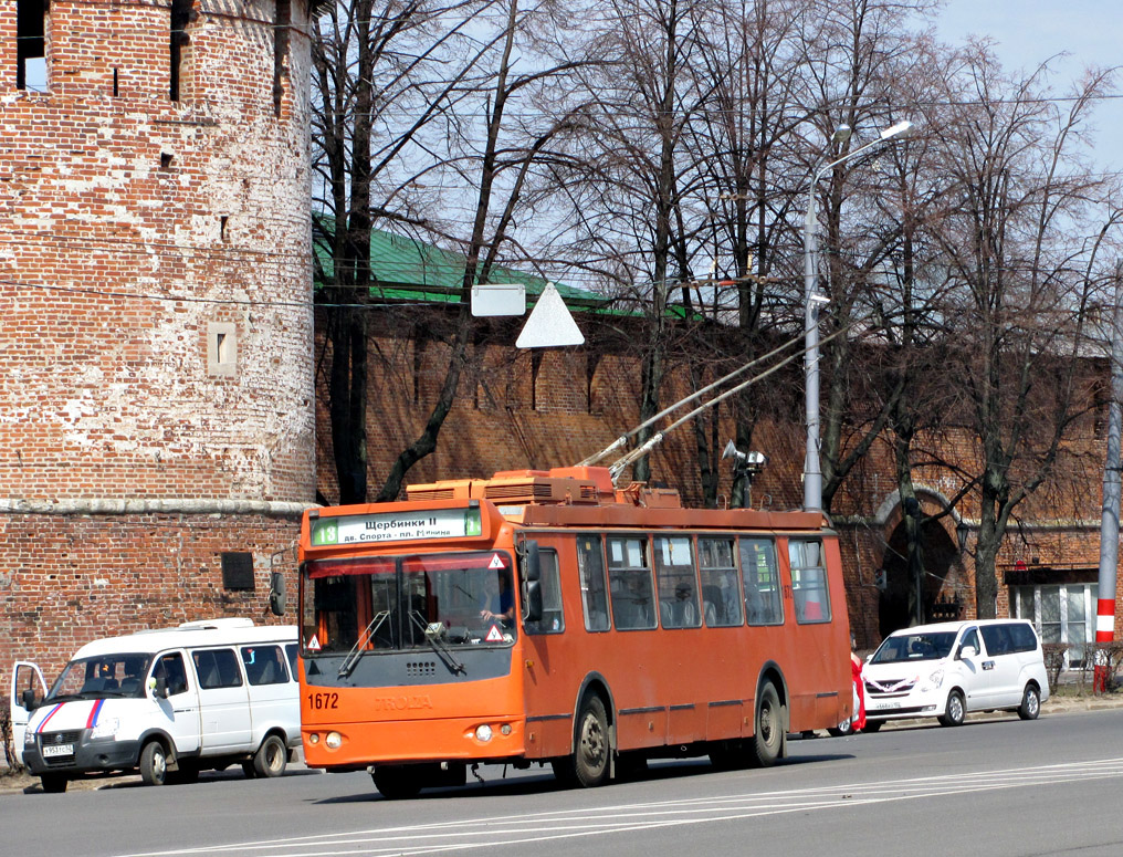 Нижній Новгород, ЗиУ-682Г-016.03 № 1672 Нижній Новгород, ЗиУ-682Г-016.03 № 1672