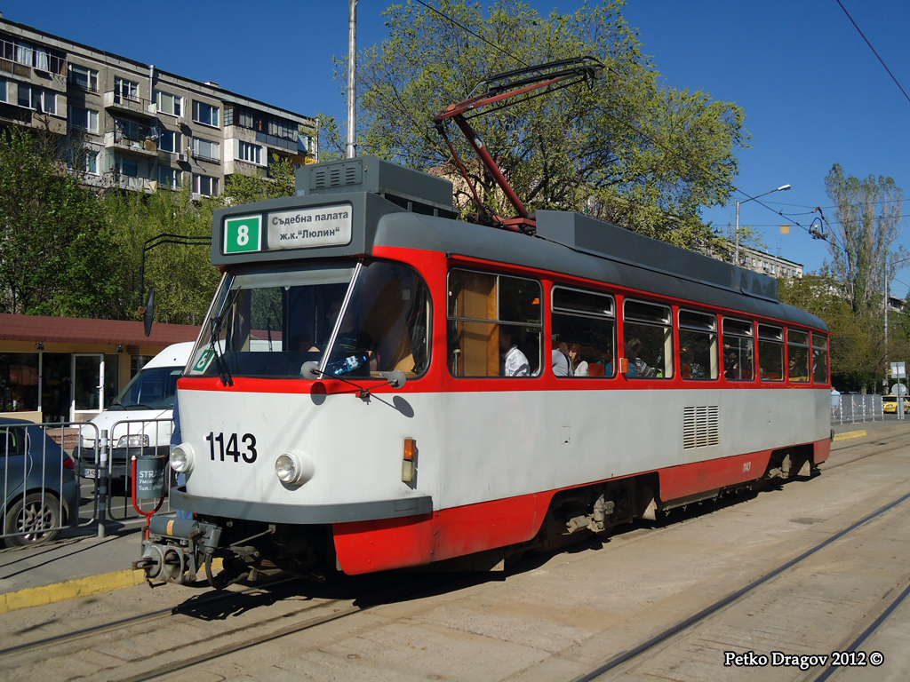 София, Tatra T4DC № 1143