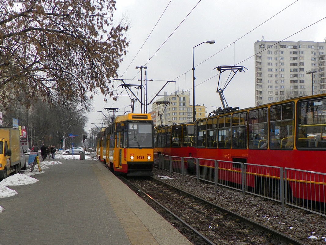 Варшава, Konstal 105Nf № 1428