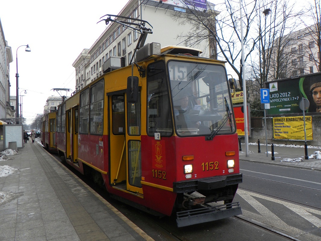 Варшава, Konstal 105Na № 1152
