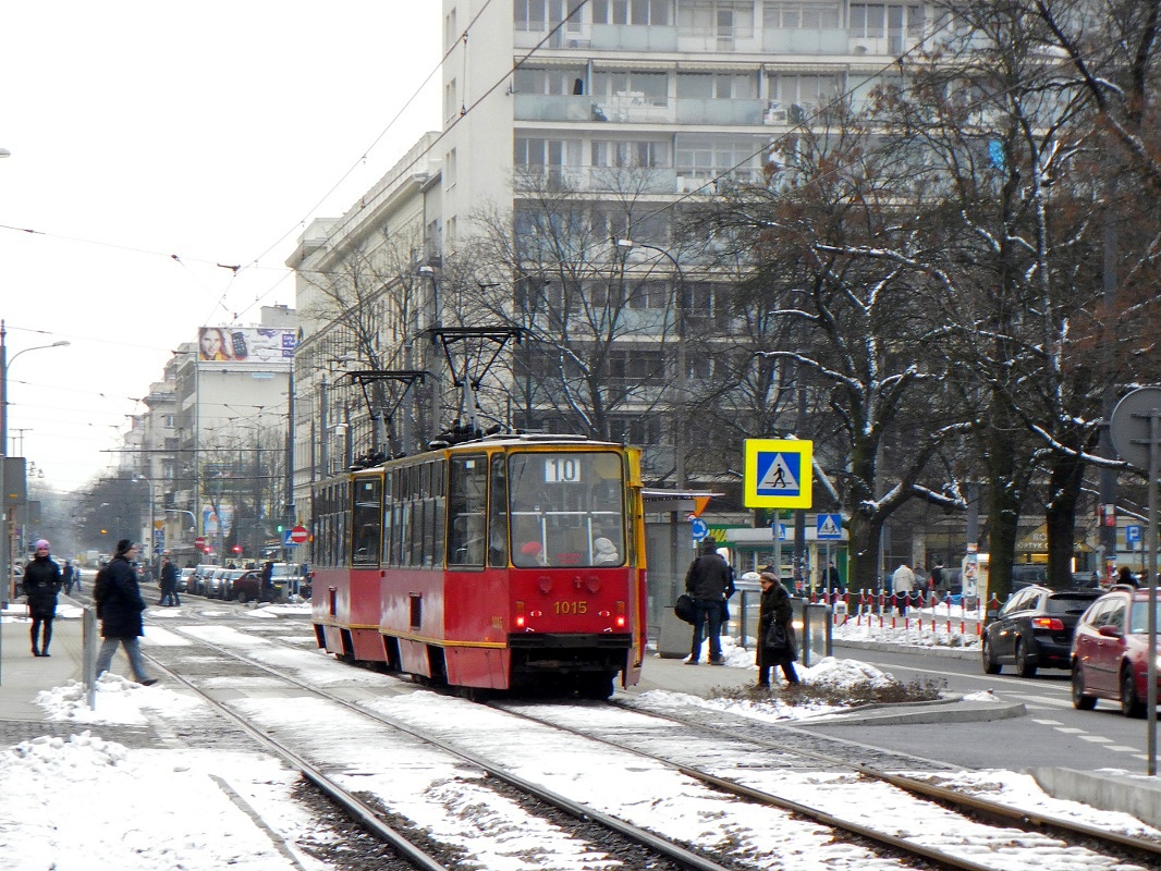 Варшава, Konstal 105Na № 1015