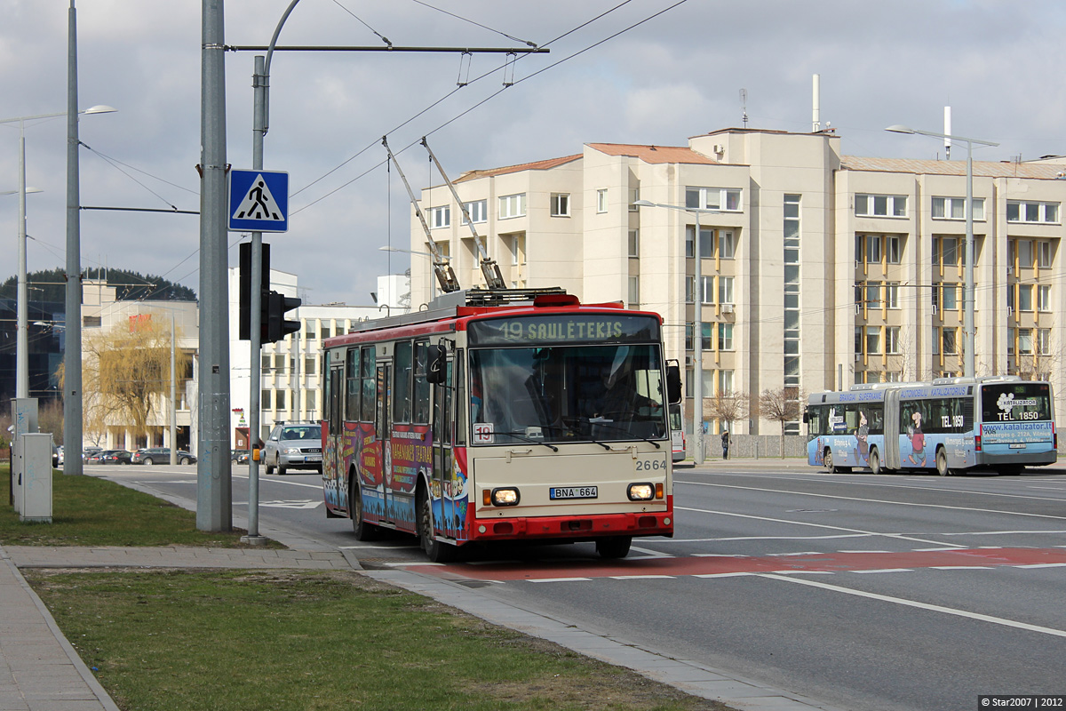 Вильнюс, Škoda 14Tr17/6M № 2664