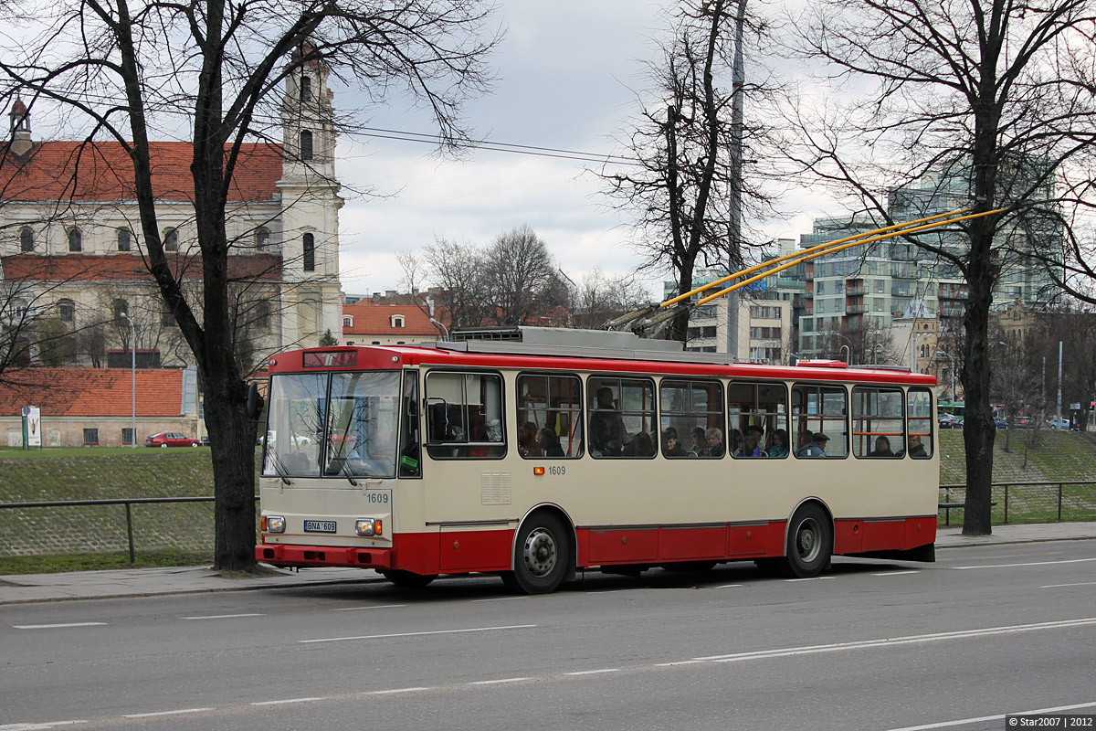 Vilnius, Škoda 14Tr13/6 Nr. 1609
