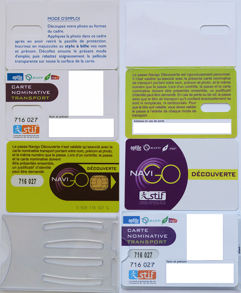 Париж -  Версаль -  Ивелин — Проездные документы