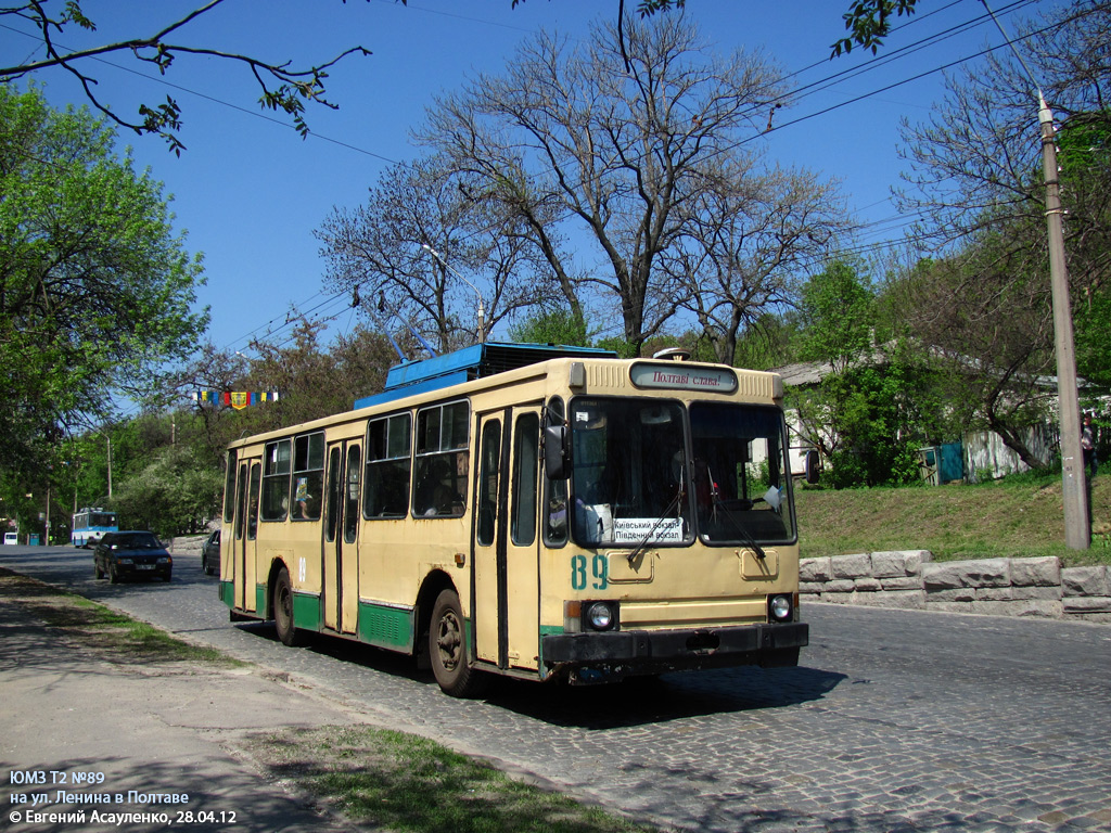 Полтава, ЮМЗ Т2 № 89