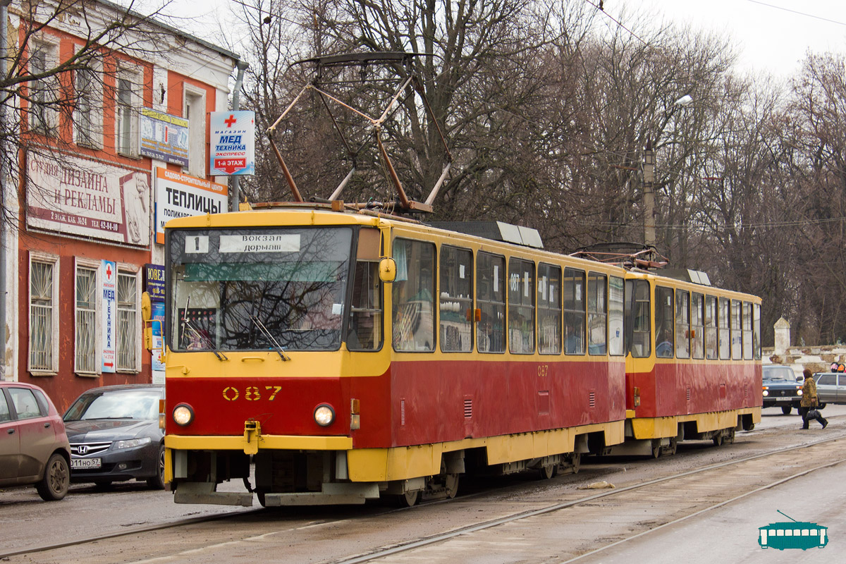 Орёл, Tatra T6B5SU № 087