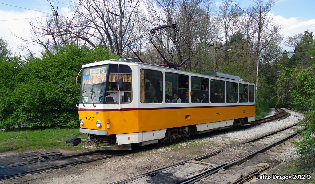 София, Tatra T6A2B № 2017