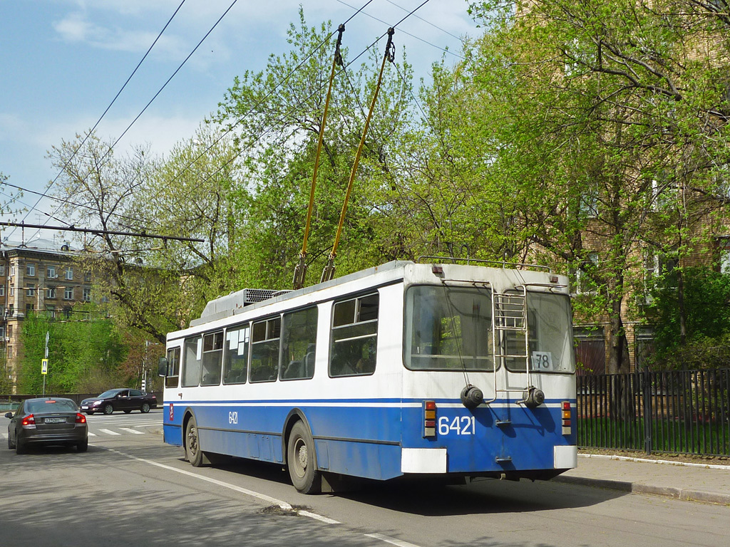Москва, ЗиУ-682ГМ1 (с широкой передней дверью) № 6421