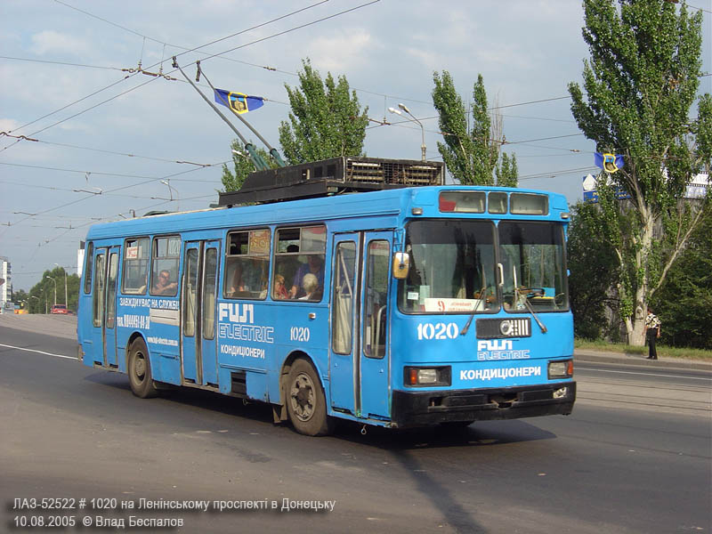 Донецк, ЛАЗ-52522 № 1020