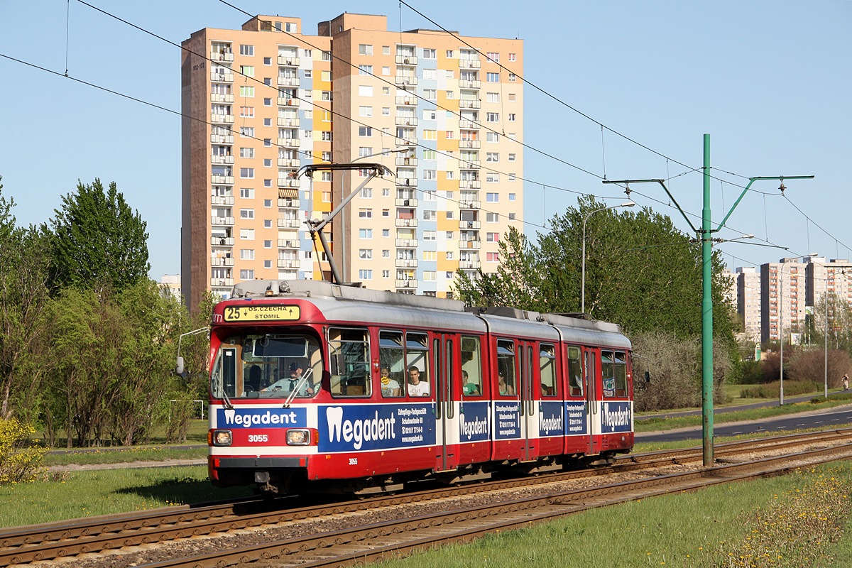 Познань, Duewag GT8S № 3055