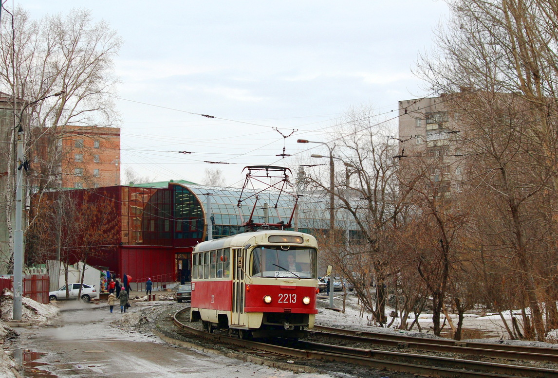 Ижевск, Tatra T3SU (двухдверная) № 2213