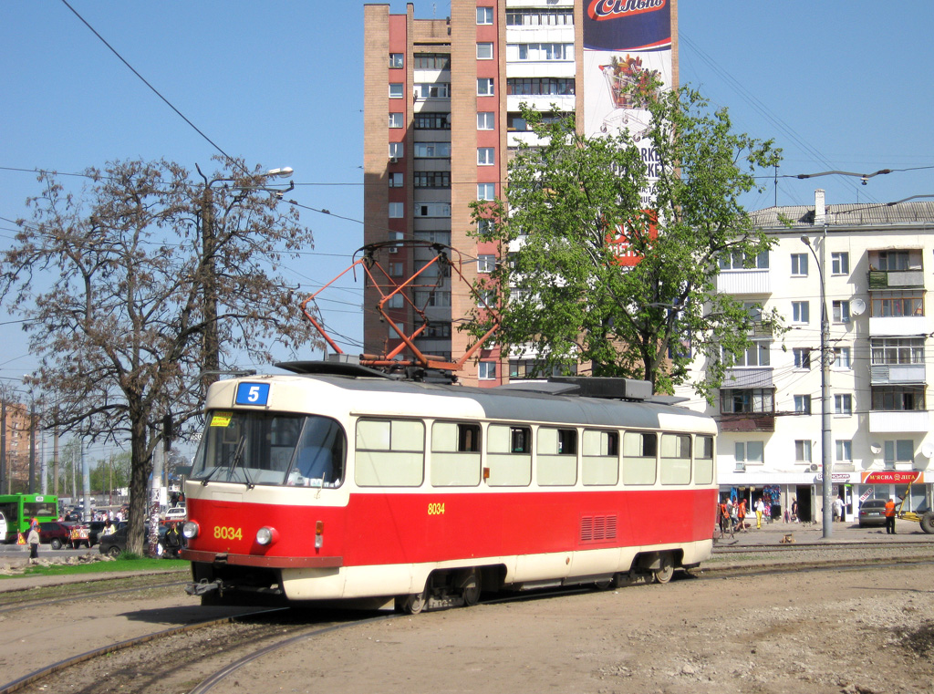 Harkiva, Tatra T3M № 8034 Harkiva, Tatra T3M № 8034