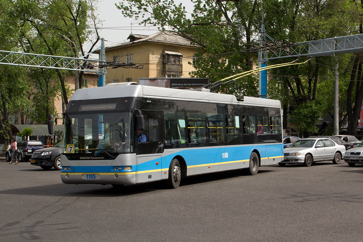 Алматы, YoungMan JNP6120GDZ (Neoplan Kazakhstan) № 1105