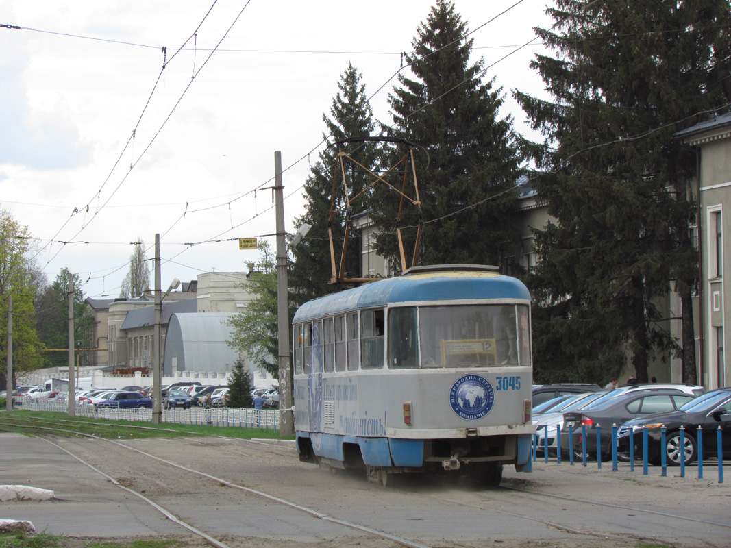 Харьков, Tatra T3SU № 3045