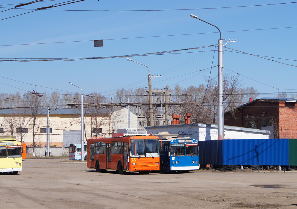 Кемерово, СТ-6217 № 23; Кемерово — Троллебусное депо