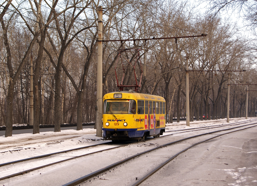 Екатеринбург, Tatra T3SU (двухдверная) № 019